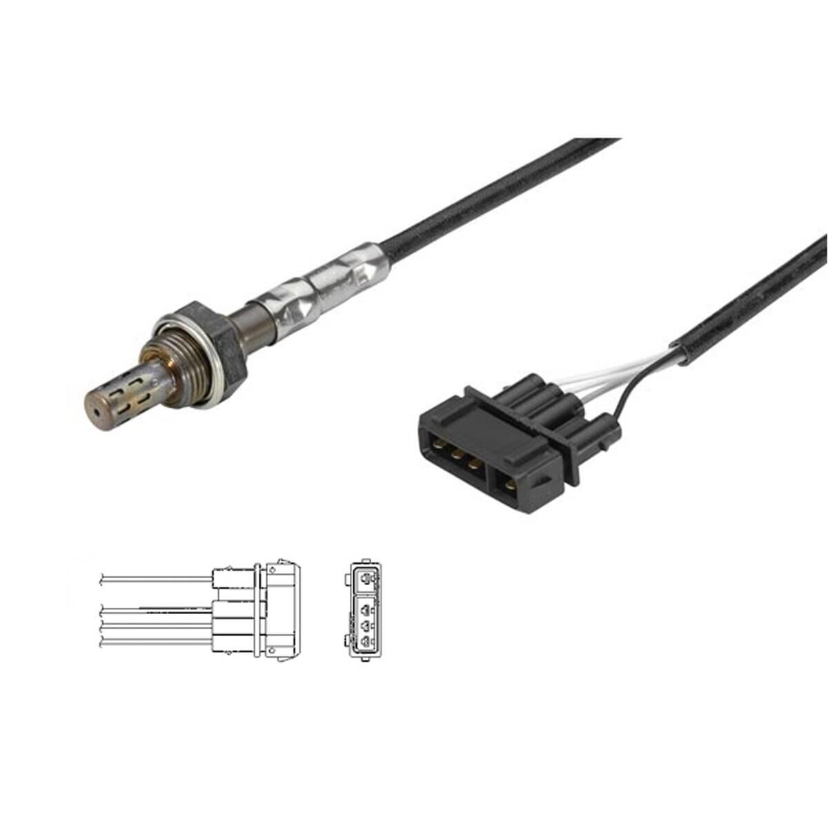 LAMBDA,OKSİJEN SENSÖRÜ [Skoda Felicia,1.3Mpi]  6U0906265C  12