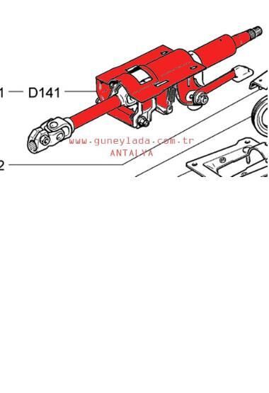 1600cc DİREKSİYON-MİLİ+BAĞLANTI SACI KMP. 51