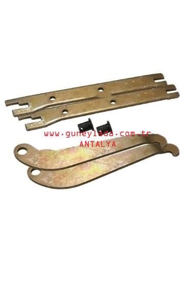 FREN-ARKA BALATA KİLİTLEME SACI VE YAYLARI TKM. 47 49 Lada Vaz Niva