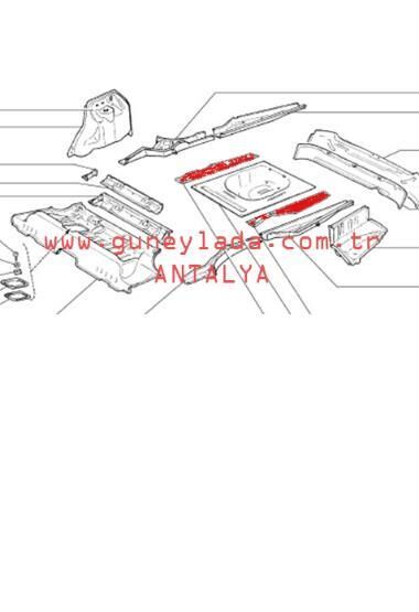 HB KAPORTA-BAGAJ HAVUZ KENAR SACI SOL 51 Lada Vega