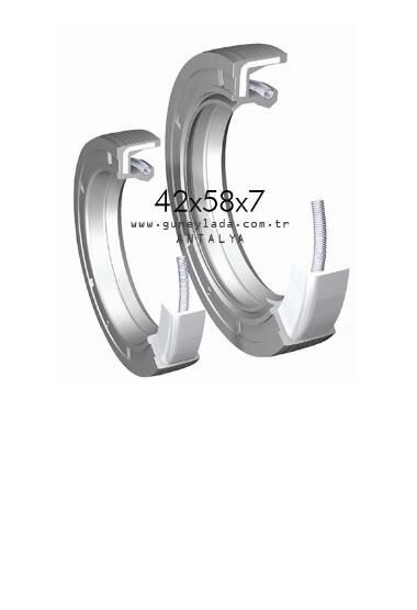 EKSANTİRİK KAPAK,KRANK ÖN KEÇESİ [42x58x7] 045676 [Skoda Favorit, Forman, Felicia, Pickup,Fabia AME]