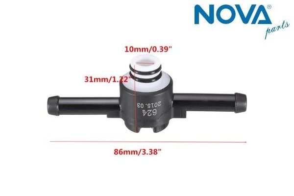 Volkswagen Golf - Mazot Filtre Sübabı - [Audi A3; Seat Toledo; Volkswagen Bora; Volkswagen LT35] - 1.9-2.5 - 1J0127247A