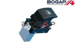 Volkswagen Touareg - Cam Açma Anahtarı (Tekli) 03-10 - 7L6959855C