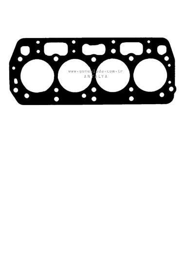 CONTA-SİLİNDİR KAPAK Temel 2 mm. [Skoda Favorit,Forman,Felicia,Pickup]