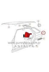 ÇAMURLUK DIŞ ARKA  L-Sol  [Skoda Forman]   11F              
