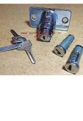 KAPORTA-BAGAJ KİLİDİ+FİŞEK KROM 47 49 Lada Vaz Niva