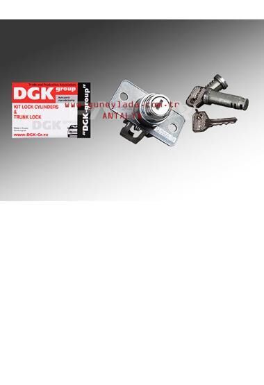 KAPORTA-BAGAJ KİLİDİ+FİŞEK KROM 47 49 Lada Vaz Niva