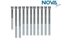 SİLİNDİR KAPAK SAPLAMASI SET-KISA,ORTA,UZUN [Skoda Favorit,Forman,Felicia,Pickup]N90795701,N90795801