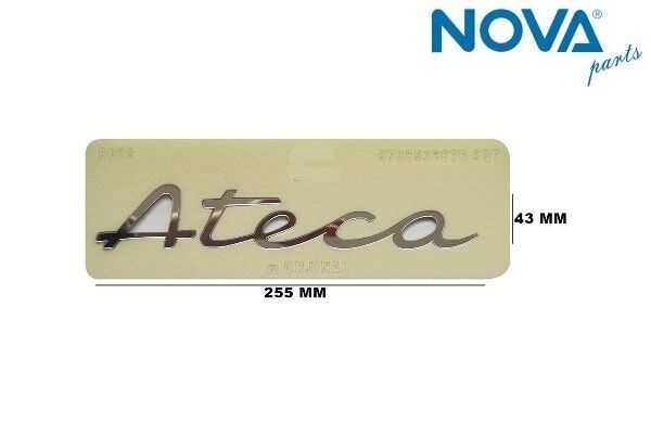 Seat Ateca - Yazı Ateca (Krom) - 575853687D2ZZ