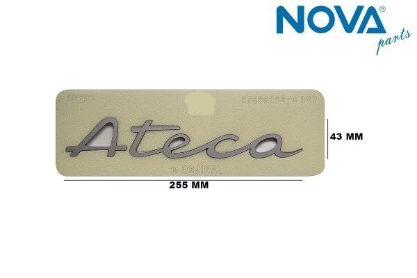 Seat Ateca - Yazı Ateca (Gümüş) - 575853687D3Q7