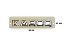 Skoda Karoq - Yazı Karoq - 57A853687A2ZZ