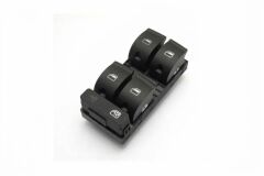 Audi A4 - Cam Açma Anahtarı (4 Lü) 05-08 - 8E0959851B