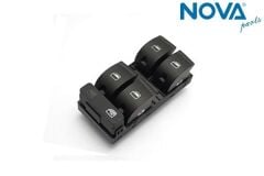 Audi A4 - Cam Açma Anahtarı (4 Lü) 05-08 - 8E0959851B