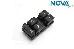 Audi A4 - Cam Açma Anahtarı (4 Lü) 05-08 - 8E0959851B
