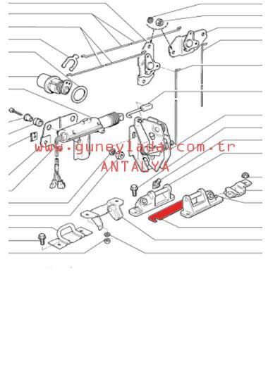 HB BAGAJ-KİLİT MESNEDİ KARŞILIĞI 51 Lada Vega