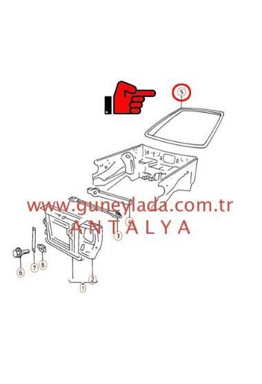 CAM ÇERÇEVESİ ÖN [Skoda Felicia,Pickup]  12                