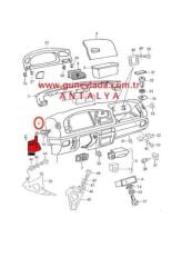 ÖN GÖĞÜS KAPLAMASI ÜST [Skoda Felicia,Pickup] 12