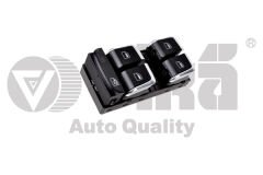 Audi A4 - Cam Açma Anahtarı (4 Lü Krom) 08-11 - [Audi A5, Q5] - 8K0959851F