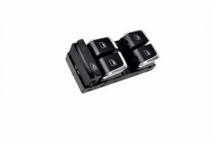 Audi A4 - Cam Açma Anahtarı (4 Lü Krom) 08-11 - [Audi A5, Q5] - 8K0959851F