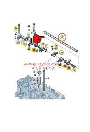KÜLBÜTÖR MİLİ [Skoda Favorit,Forman,Felicia,Pickup] 12
