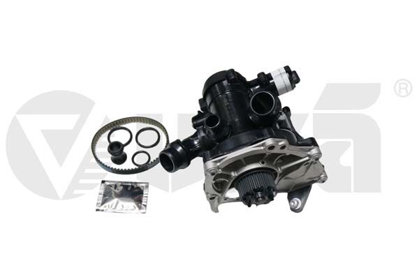 Audi A4 - Su Pompası Gövdesi Komple (Alüminyum Tip Kayışlı & Hortumlu) 2.0 TFSI CYRB-CDNC-CNCB-CNCD-DAXB-DAXC - [Audi A5, A6, A7; Volkswagen Touareg] - 06L121111H