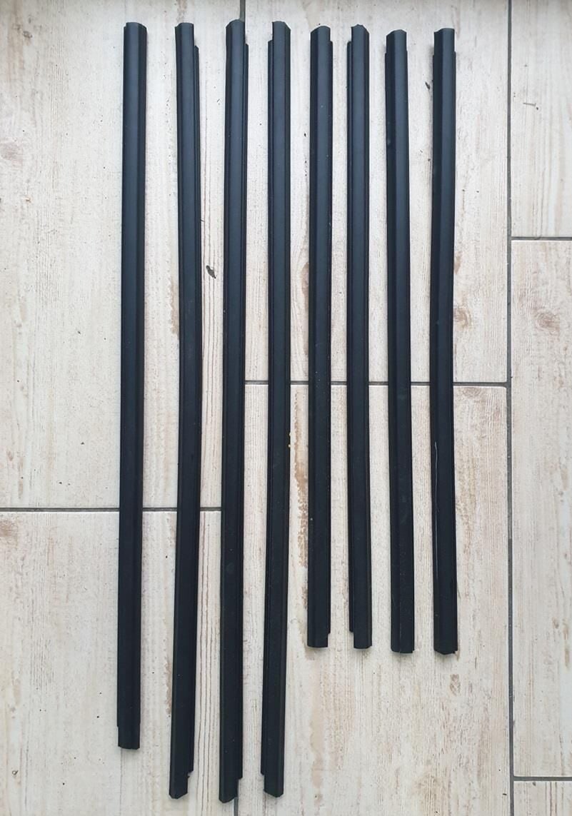 KAPI CAM SIYIRICI LASTİĞİ SET ÖN -ARKA TAKIM [Skoda Favorit,Forman]