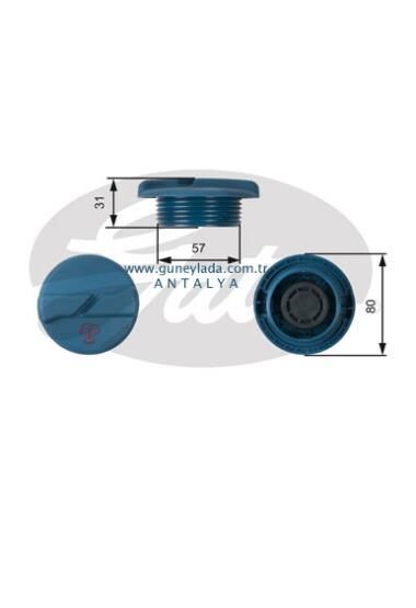 RADYATÖR YEDEK SU DEPO KAPAĞI  [Skoda,Volkswagen,Audi,Seat] 13vw