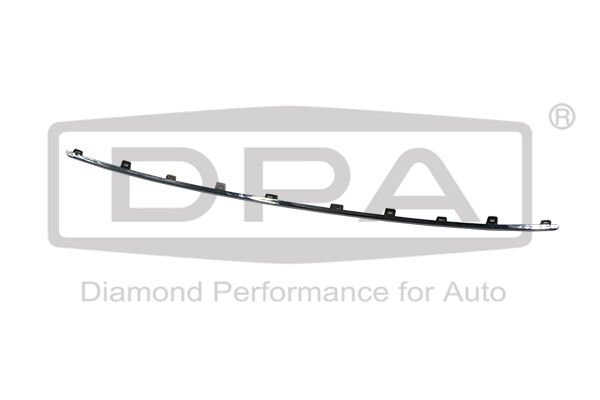 Skoda Octavia - Tampon Orta Izgara Çıtası (Krom) 18+ - 5E0853551