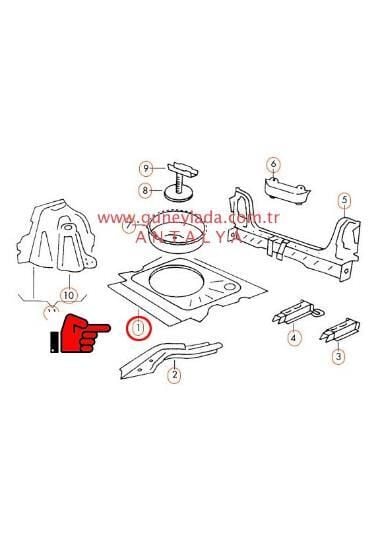 BAGAJ TABAN SACI [Skoda Felicia HB] 12