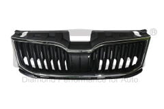 Skoda Octavia - Panjur Ön Komple (Krom Çıtalı) 18-21 - 5E0853653AS1