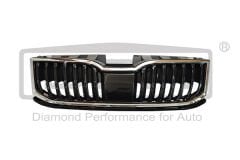 Skoda Octavia - Panjur Ön Komple (Krom Çıtalı) 18-21 - 5E0853653CS1