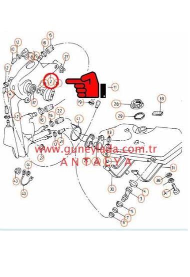BENZİN HAVALANDIRMA TANKI VE BORUSU   [Skoda Felicia Pickup]