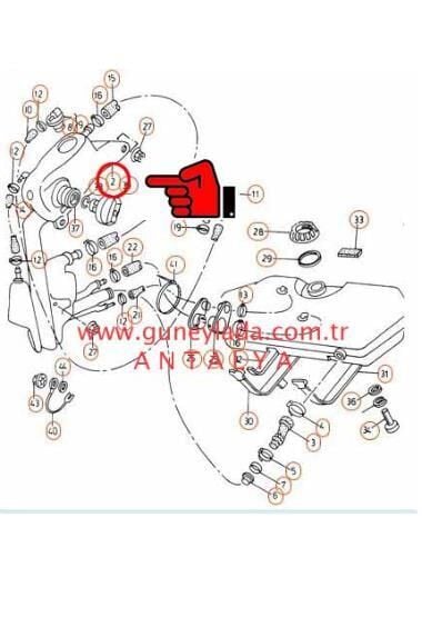 BENZİN HAVALANDIRMA TANKI VE BORUSU   [Skoda Felicia Pickup]
