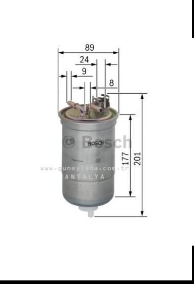 YAKIT,MAZOT FİLTRESİ [Skoda Octavia AGR,AGP,AHF,ASV]   13O