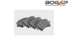 Audi A3 - Fren Balatası Arka E-Mark - [Audi A4, A6; Volkswagen Passat, Golf, Tiguan; Seat Leon] - 1K0698451G