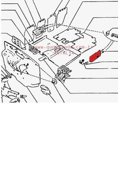 DÖŞEME-ORTA YAN SOL BAKALİTİ 51 Lada Vega