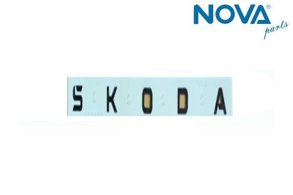 Skoda - Yazı Skoda (Siyah) - 5E3853687N_041_S