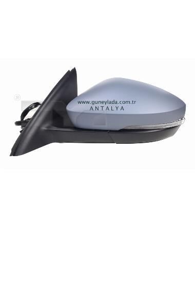 AYNA,Dış Dikiz L-Sol  [Skoda Octavia 2013--> ]  5E0857537