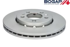 Skoda Octavia - FREN DİSKİ ÖN (Takım 2 Adet) (Geomet Tip) GO4-BO - [Seat Toledo, Leon; Audi A3; Volkswagen Polo] - 1J0615301D