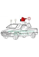 CAM LASTİĞİ ARKA [Skoda Felicia Pickup]    12p        