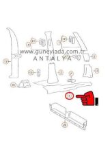 MARŞPİYEL İÇ KAPLAMA R-Sağ [Skoda Felicia Pickup] 12p