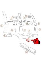 MARŞPİYEL İÇ KAPLAMA R-Sağ [Skoda Felicia Pickup] 12p