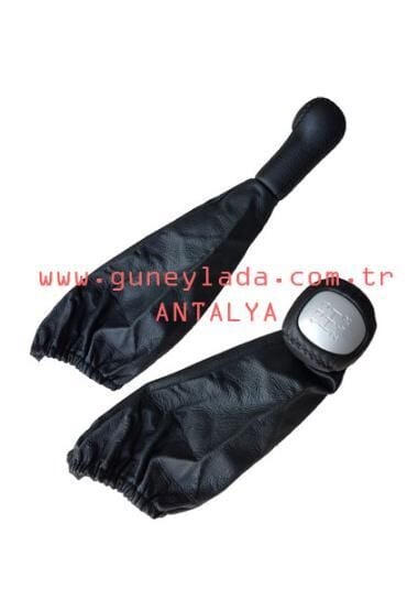 ŞANZ-VİTES KOLU TOPUZU DERİ KÖRÜKLÜ RAKAMLI 3lü SET 49 Lada Niva