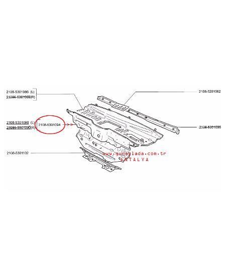 KAPORTA-ÖN CAM PANEL ALT SACI 48