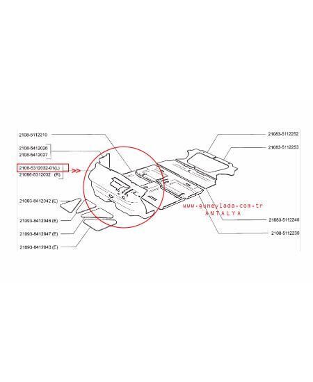 DÖŞEME-ÖN GÖĞÜS İZOLASYONU 48 Lada Samara