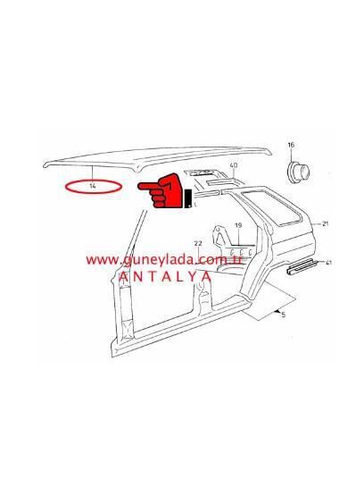TAVAN SACI [Skoda Felicia Combi,Forman]  12c, 11F