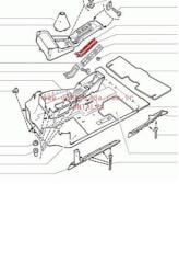 DÖŞEME-VİTES KONSUL LASTİK SACI SOL 51 Lada Vega
