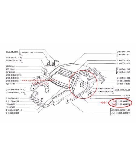 SPORT KAPORTA-YAN PANEL+ARKA ÇAMURLUK SAĞ 48sp