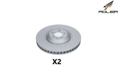 Audi A4 - FREN DİSKİ ÖN (Takım 2 Adet Sol & Sağ) - [Audi A5, A6, A7] - 4M0615301AS