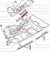 DÖŞEME-VİTES KONSULU TUTUCU SACI 51 Lada Vega